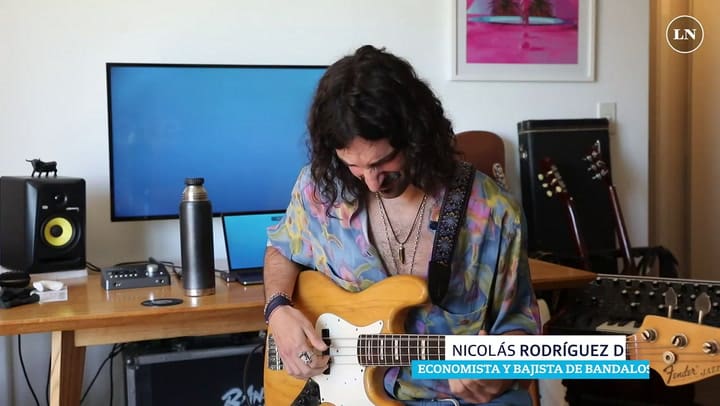 Nicolás Rodríguez Del Pozo, bajista de Bandalos Chinos y economista