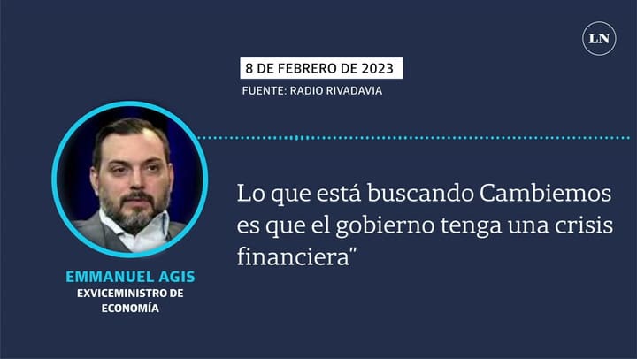 Emmanuel Álvarez Agis acusó a la oposición de querer hacer “explotar” la economía