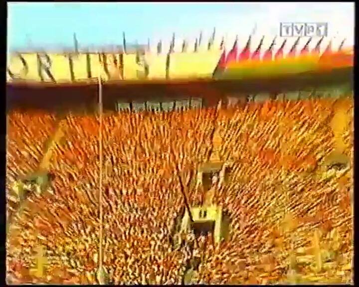 El gesto de Kozakiewcz' - Fuente: YouTube