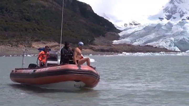 Unir el mundo a nado - Fuente: Prensa Matías Ola