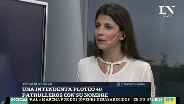Una intendenta ploteó 40 patrulleros con su nombre