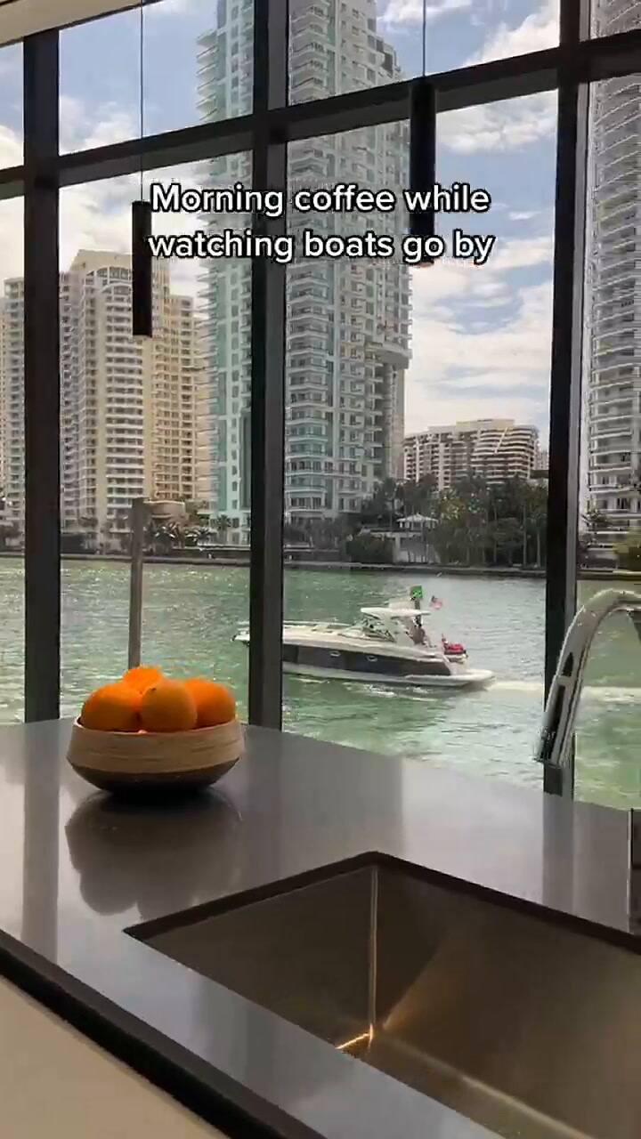 Lujoso departamento en Miami exhibido en TikTok