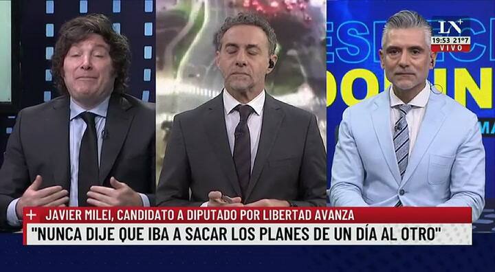El tenso cruce entre Javier Milei y Luis Majul