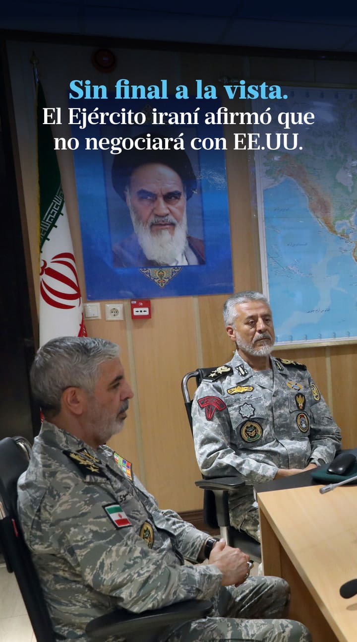 El Ejército Iraní Afirmó Que No Negociará Con EE.UU. Y Escala El Conflicto