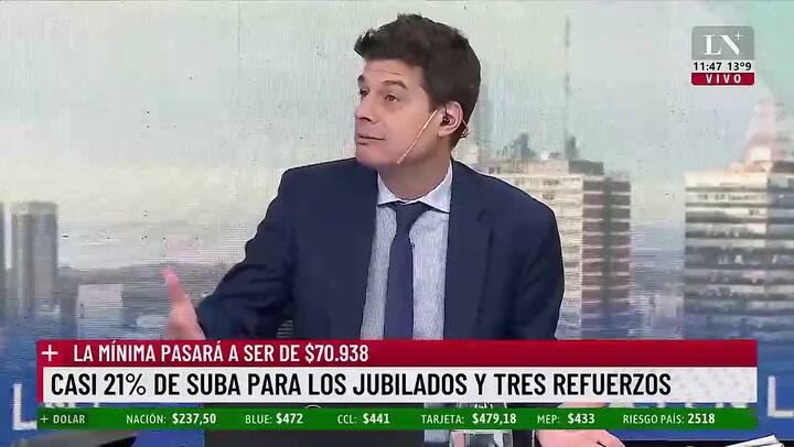 Casi 21% de suba para los jubilados y tres refuerzos