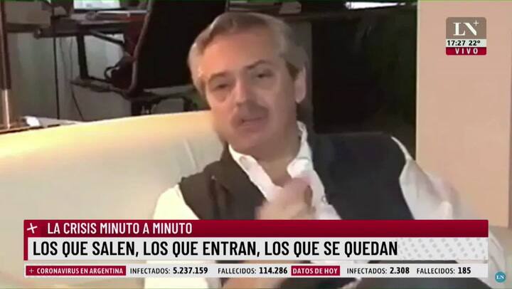 La imitación de Pablo Rossi a Alberto Fernández