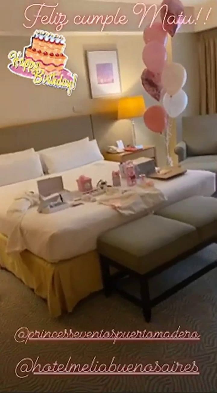 Así fue el cumpleaños de Matilda, la hija de Luciana Salazar - Fuente: Instagram