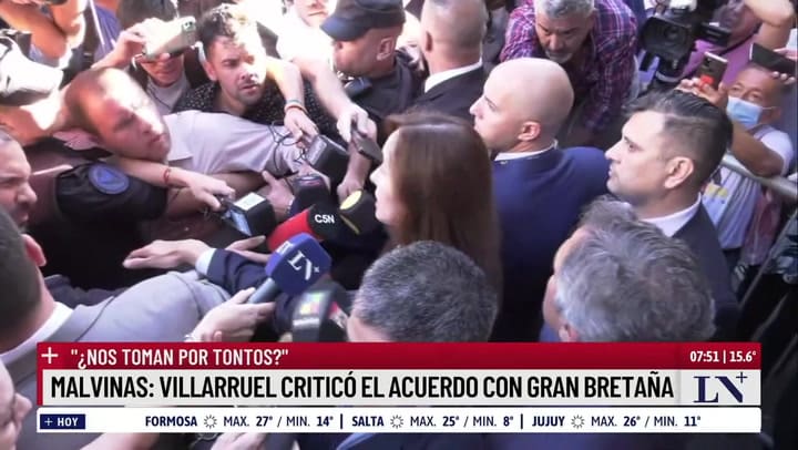 Malvinas Villarruel Criticó El Acuerdo Con Gran Bretaña
