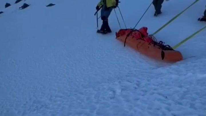 Rescastista fallecida en el Volcán Llaima