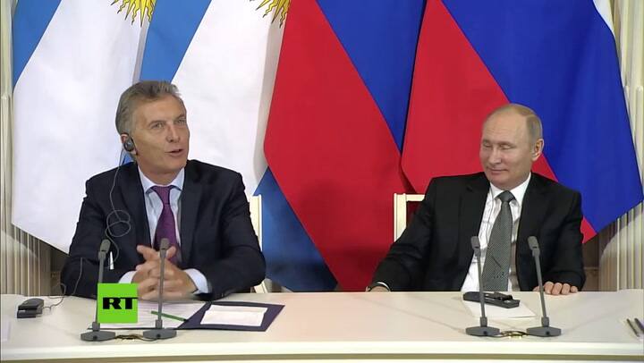 Macri: 'Dios y Messi dirán si podemos ganar el mundial' - Fuente: RT