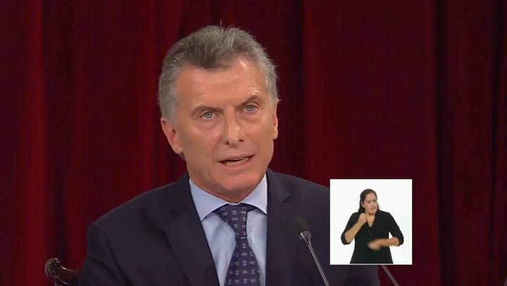 Macri habla de la ley de responsabilidad empresaria