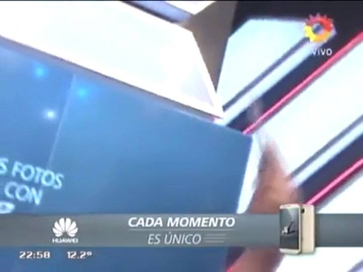 Iliana Calabro y una coreo que no gustó - Fuente: Canal 13