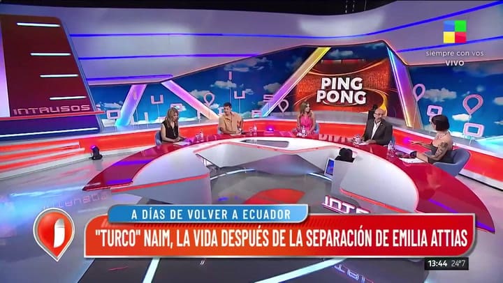 El Turco Naim habló del nuevo romance de Emilia Attias y contó cómo sigue su vínculo tras la separación
