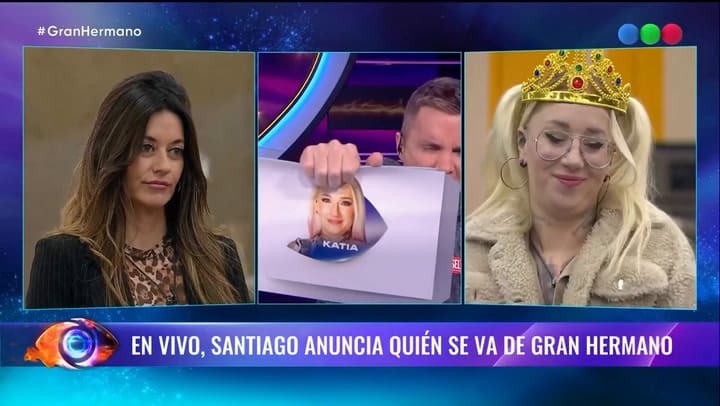 Katia "La Tana" se fue de la casa de Gran Hermano