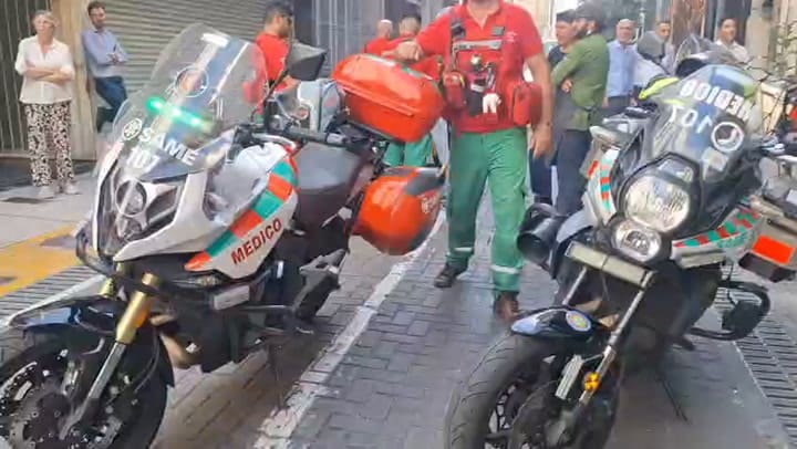 Incendio en el café Paulín