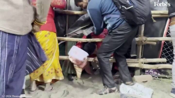 Estampida en un festival religioso en la India