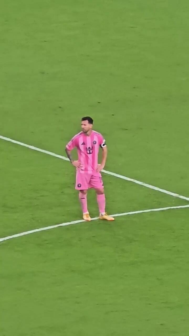 El gesto de Messi contra la hinchada de Inter Miami