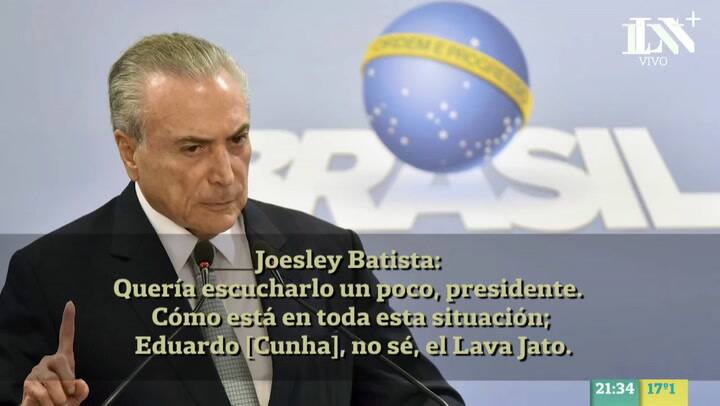 El audio que compromete a Temer