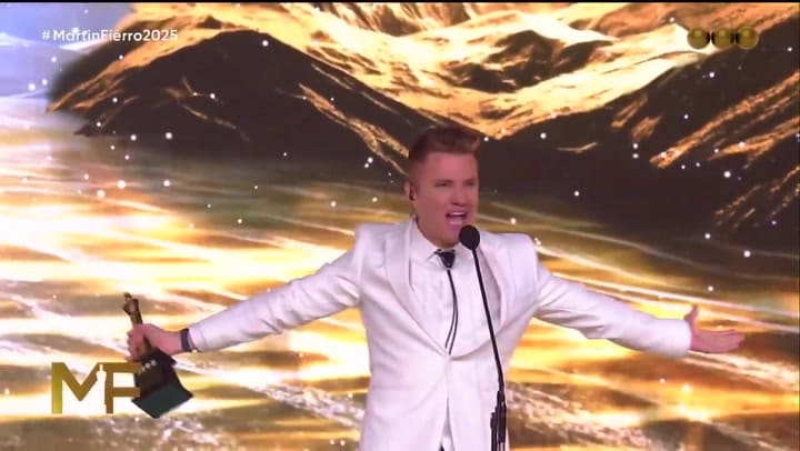 Santiago del Moro ganó el Martín Fierro De Oro 2025