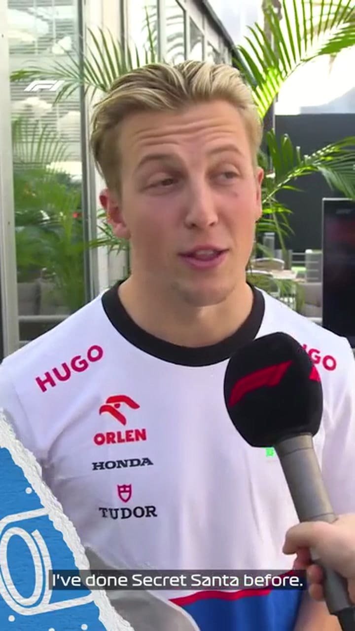 La Fórmula 1 Organizó Un Papá Noel Secreto Entre Los Pilotos Quién Le Tocó A Franco Colapinto Y El Divertido Regalo Que Tiene En Mente TN