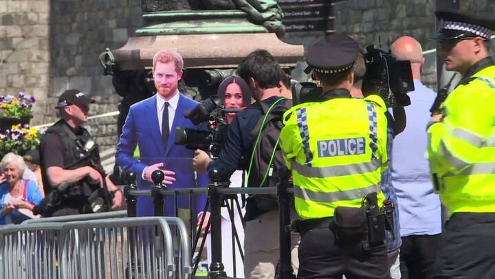 La fiebre por la boda real se apodera de Windsor - Fuente: AFP