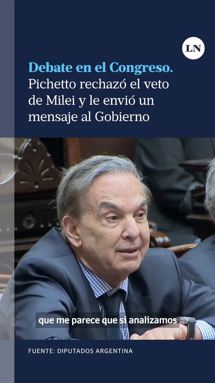 Miguel ÁNgel Pichetto Rechazó El Veto De Javier Milei A La Ley De Financiamiento A Las Universidades Con Una Advertencia Al Presidente. “Se Equivocan Con Lo De Las Universidades. No Llega Al 0,14% Del Producto Bru