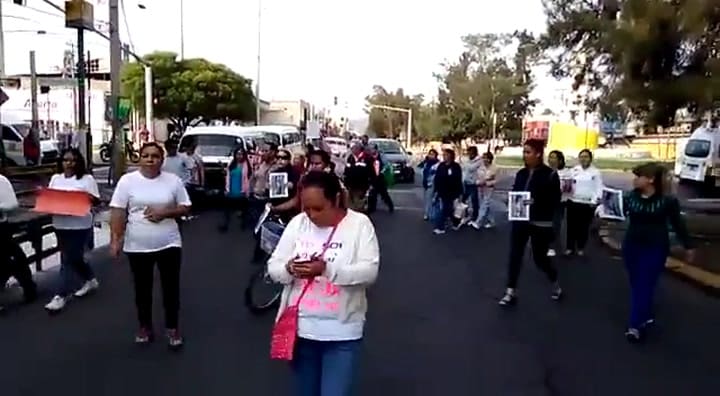 Vecinos y familiares protestan por el asesinato de la niña Valeria de 11 años de edad