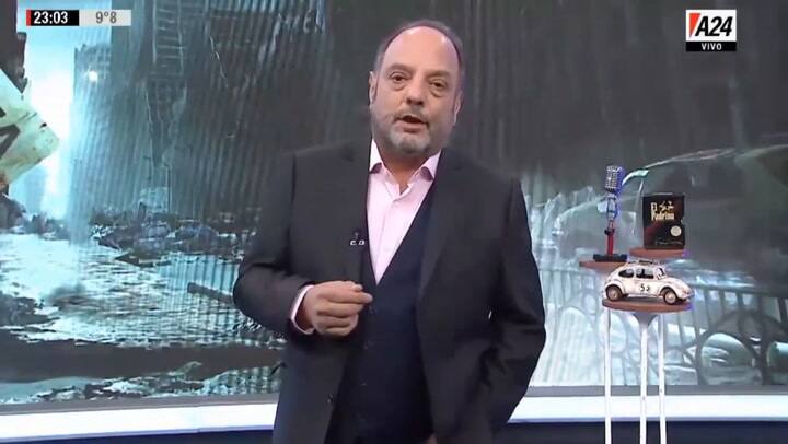 La editorial de Baby Etchecopar sobre Zaffaroni - Fuente: A24