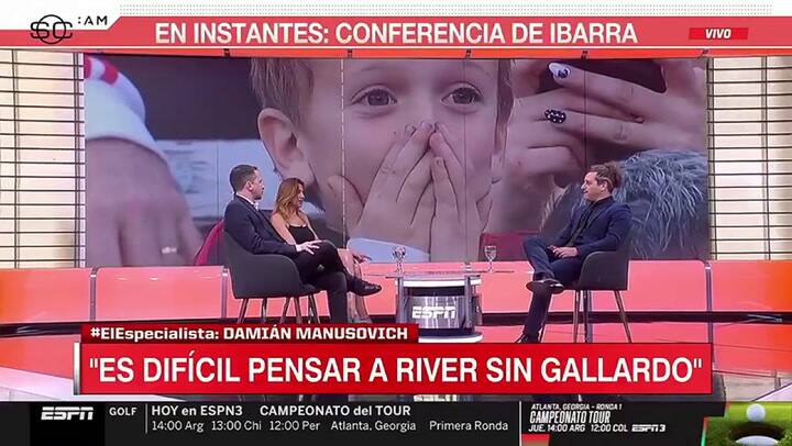 El día en el que Alina Moine anticipó la partida de Marcelo Gallardo