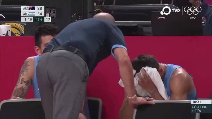 El desconsuelo de Campazzo