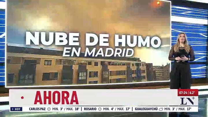 Humo en Madrid