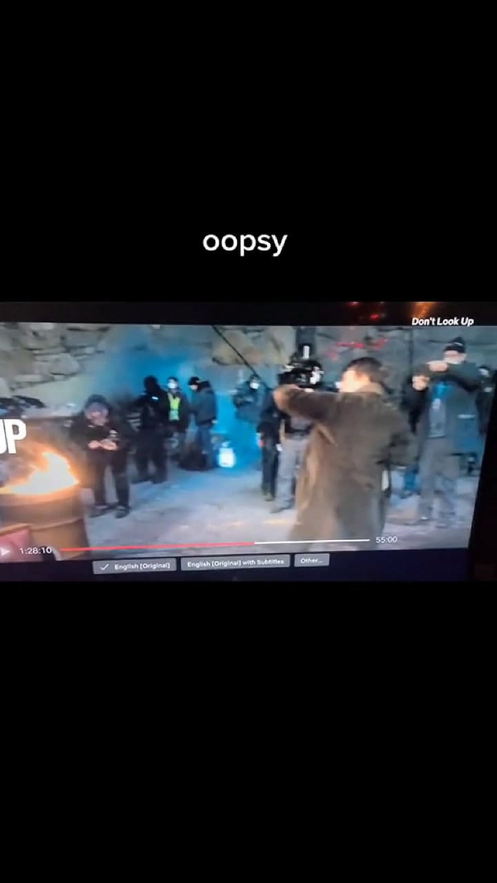 El llamativo error en la película Don't Look Up