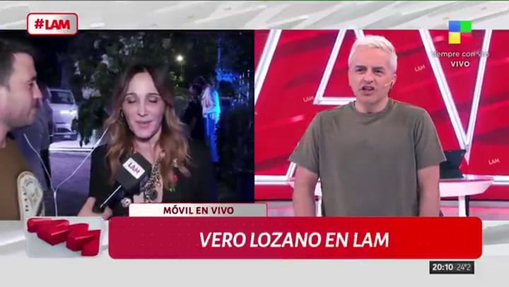 Verónica Lozano contó que Wanda Nara le pidió disculpas por su gesto