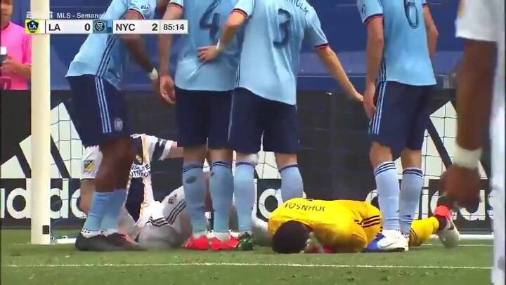 La reacción de Zlatan Ibrahimovic que complica al Mellizo Barros Schelotto - Fuente: YouTube