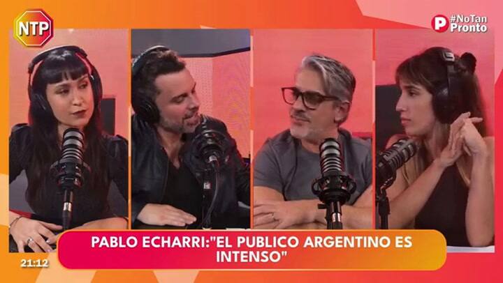 Pablo Echarri recordó su relación con Natalia Oreiro