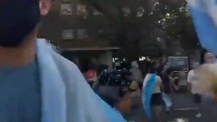 #27F. Tensión en la Quinta de Olivos: sindicalistas se cruzaron con manifestantes