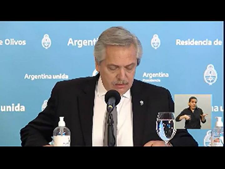 El presidente Alberto Fernández analiza los resultados de la cuarentena