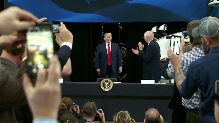 Habló Trump sobre el incendio en Notre Dame