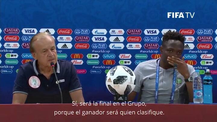 No me resulta difícil marcarle goles a la Argentina', dijo Ahmed Musa - Fuente: Télam