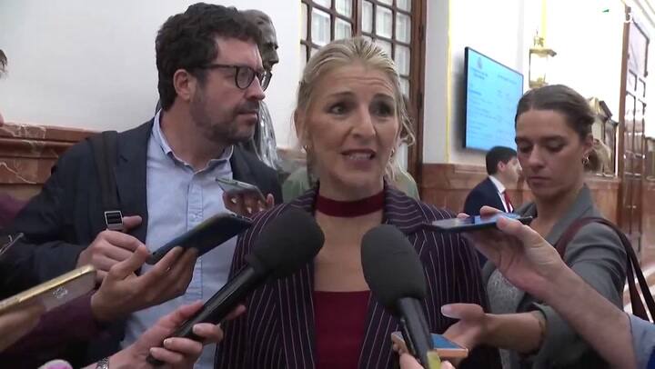 Yolanda Díaz sobre Ayuso y Milei