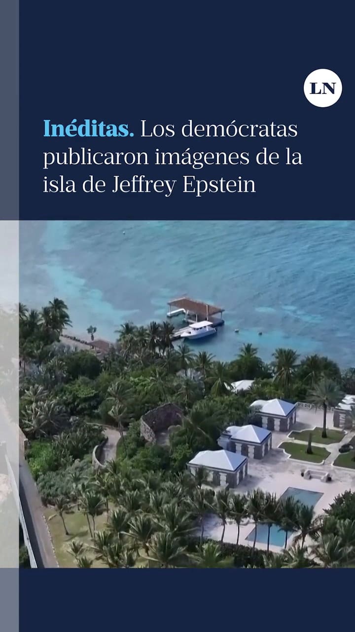 Los demócratas publicaron imágenes inéditas de la isla privada de Jeffrey Epstein