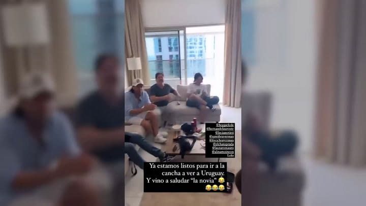 Marcelo Tinelli se mostró con Alina