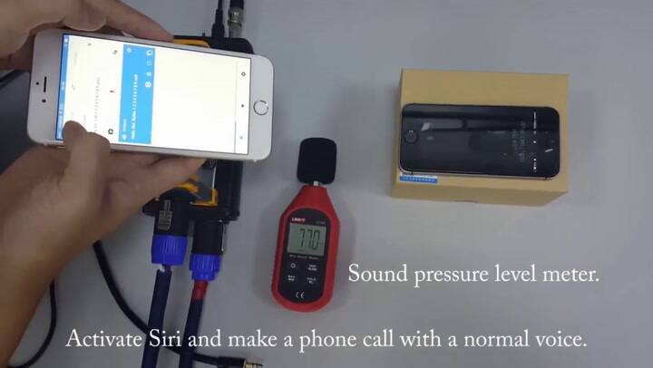 El ataque delfín para comandar asistentes digitales