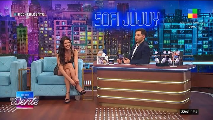 Sofia Jujuy Jimenez mostró su "talento" oculto