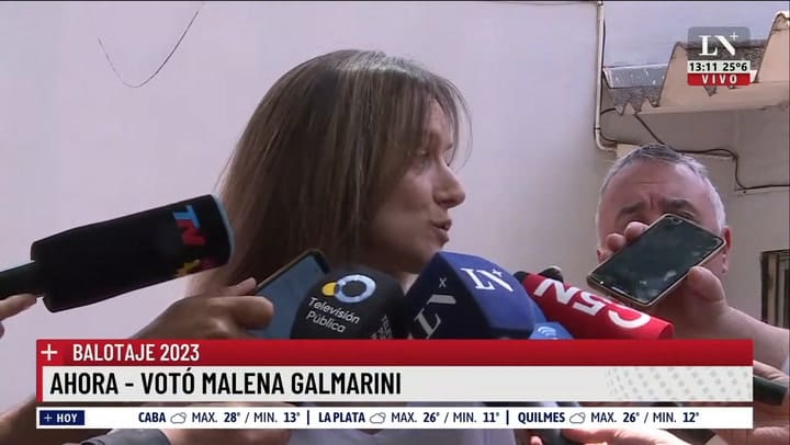 Malena Galmarini: "Estamos charlando con la justicia"
