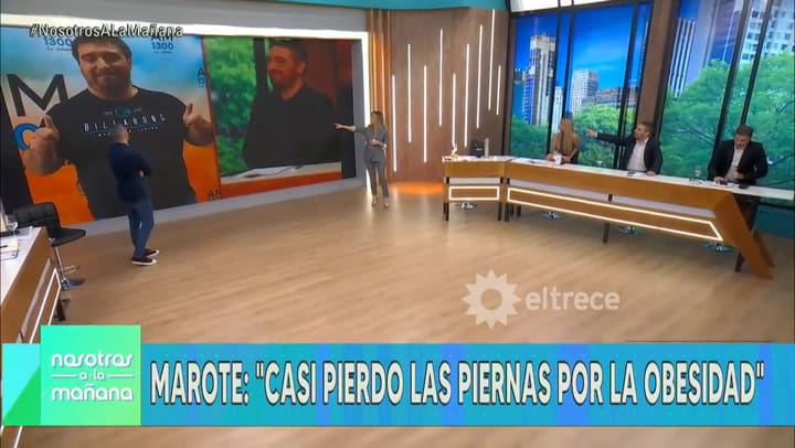 El cambio de vida de Gastón Marote: pesaba 138 kilos y en un año bajó 50