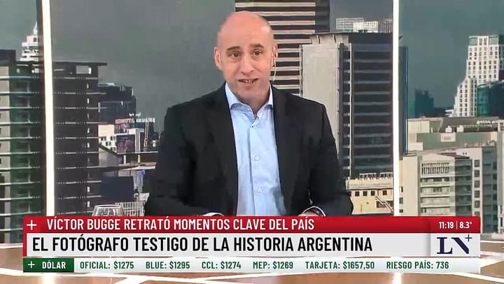 Fotografo de Menem