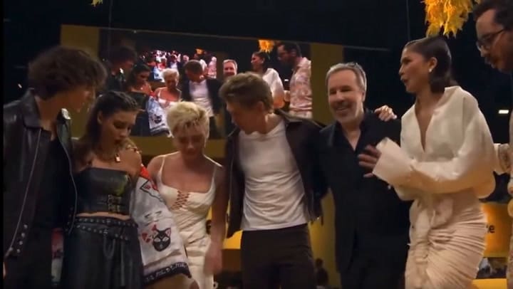 El momento del golpe a Florence Pugh