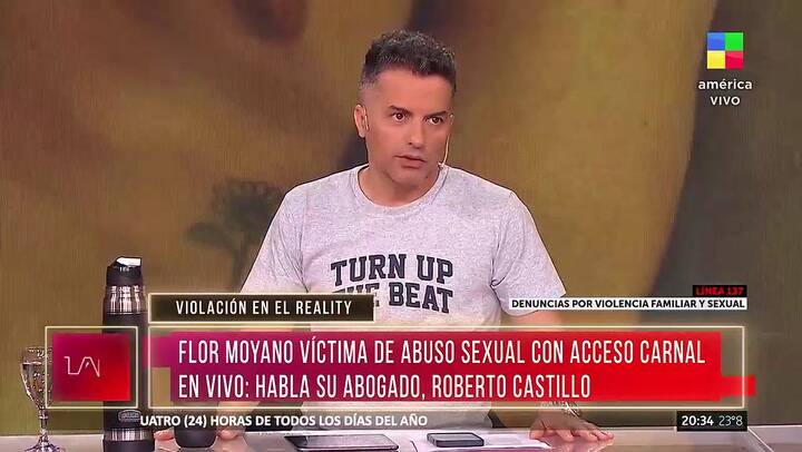 El abogado de Flor Moyano habló con LAM y apuntó contra el Chino Leunis: “Él le mandó dos renglones para mandar este tuit”