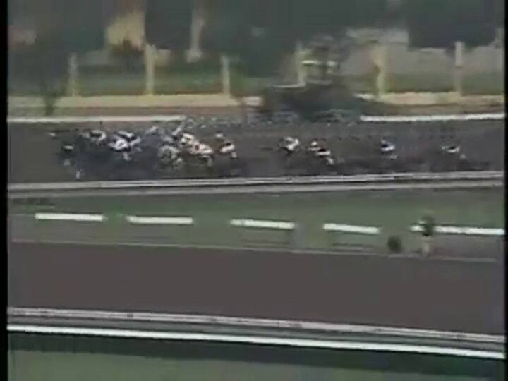 Pablo Falero en La Polla de Potrillos de Perú en 2007, con Código de Honor